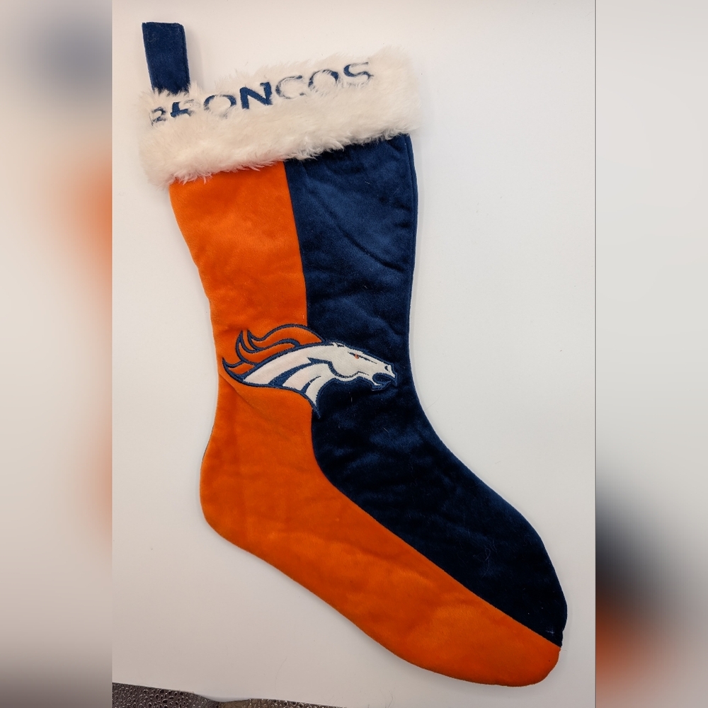 NFL Football 🏈 Denver Broncos Team Christmas Stocking